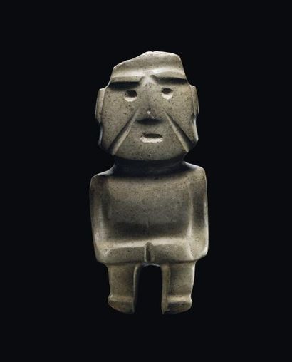 null Grande figure Mezcala Etat du Guerrero, Mexique 300 à 100 avant J.-C. Andésite...
