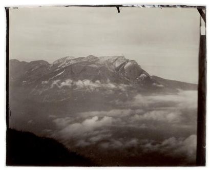 BRAUN 
Panorama depuis le sommet du Stanserhorn, vers 1882
Exceptionnel panorama...