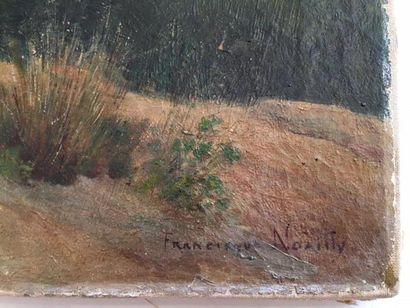 Francisque NOAILLY (1855-1942) Paysage
Huile sur toile
24 x 30 cm