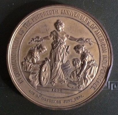 null Médaille en bronze
In Commemoration of the hundredth anniversary of American...