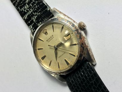 ROLEX ROLEX

Ref. 6694.

Montre bracelet en acier. Boîtier rond, couronne et fond...