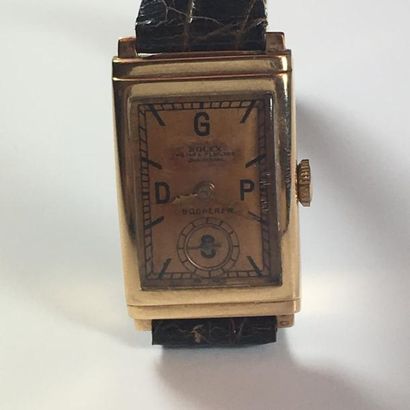 ROLEX ROLEX

Ref. 1936. Serial. 33614.

Montre bracelet en or rose 14k (585). Boîtier...