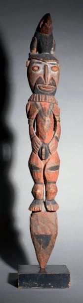 null Statue Wosera, Abelam du Sud, Nord-Est des Monts Washkuk, Papouasie Nouvelle...