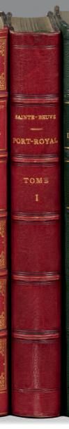SAINTE-BEUVE (Charles-Augustin) Port-Royal. Paris, Hachette, 1860. 5 volumes in-8,...
