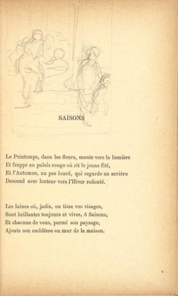 REGNIER (Henri de) La Sandale ailée. 1903-1905. Troisième édition. Paris, Mercure...