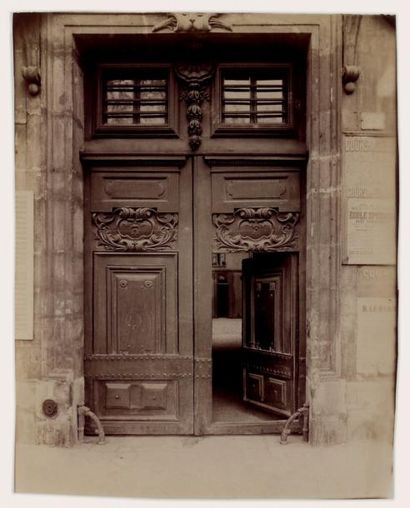 Eugène ATGET Hôtel de Boisgelin, 29 quai Bourbon, Île Saint-Louis, Paris, 1900
Belle...