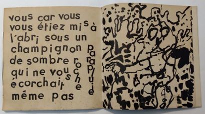 DUBUFFET Jean. BENOIT Pierre-André OREILLES GARDÉES. Alès, PAB, 1962.
In-4 carré,...
