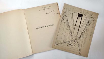 [MALKINE Pierre]. MARC Fernand CHANSONS NOUVELLES. Paris, Editions Sagesse, 1933....