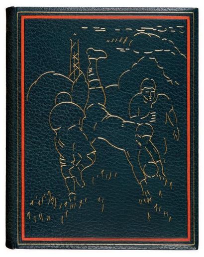MONTHERLANT Henry de. DELAUNAY Robert LA RELÈVE DU MATIN. Paris, Editions Spes, 1929....