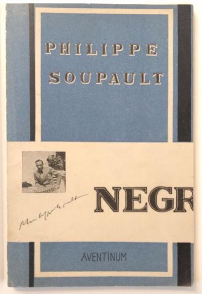 SOUPAULT Philippe NEGR. Praha, Aventinum, 1928. In-12, broché, couverture de Adolf...