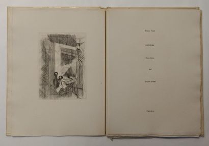 TZARA Tristan - VILLON Jacques MIENNES. Paris, Caractères, 1955. In-folio en feuilles.
Edition...