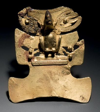 null Pendentif-aigle Culture Tairona, Nord de la Colombie 1000-1500 après J.-C.
Tumbaga.
H....