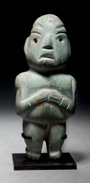 null Figure anthropomorphe
Culture Mezcala de type olmécoïde, État du Guerrero, Mexique
Préclassique,...