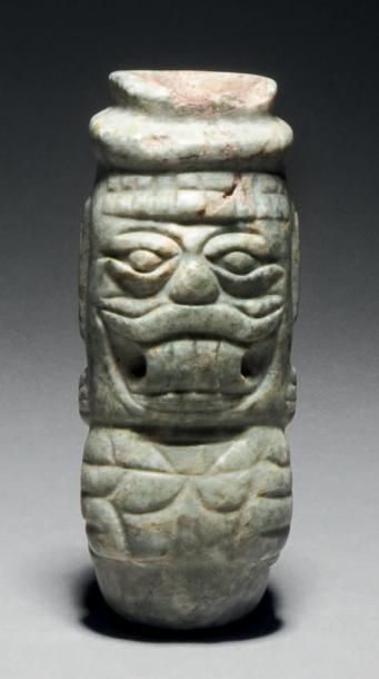 null Petite amulette anthropomorphe
Culture Mixtèque, Mexique
Postclassique, 1300-1500...