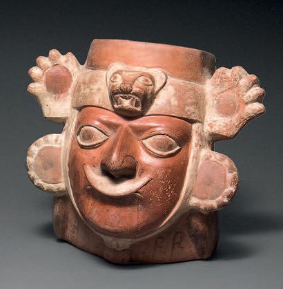null Vase-portrait
Culture Mochica, Nord du Pérou Intermédiaire Ancien, 400-700 après...