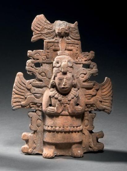 null Hochet anthropomorphe
Culture Maya, île de Jaina, État de Campeche, Mexique
Classique,...