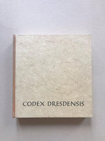 null Fac-similé - Codex dresdensis
Conservé au Sächsische Landesbibliothek, Dresde...