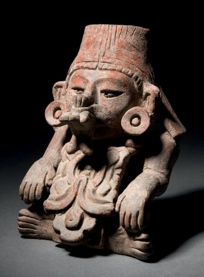 null Petite urne funéraire anthropomorphe
Culture Zapotèque, Monte Alban III, Mexique
Classique...