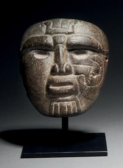 null Masque funéraire
Culture Pré-Maya (Izapa?), Guatemala Fin du Préclassique, 400-100...