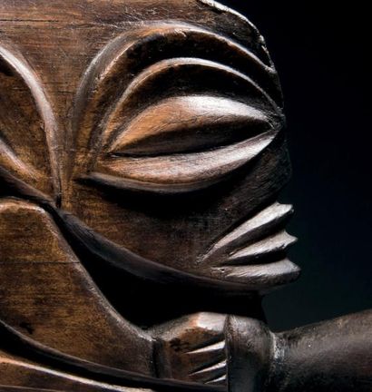 null ? ‘Dieu-Bâton', atuarakau, Rarotonga, Iles Cook
Epoque présumée: XVIIIe siècle...