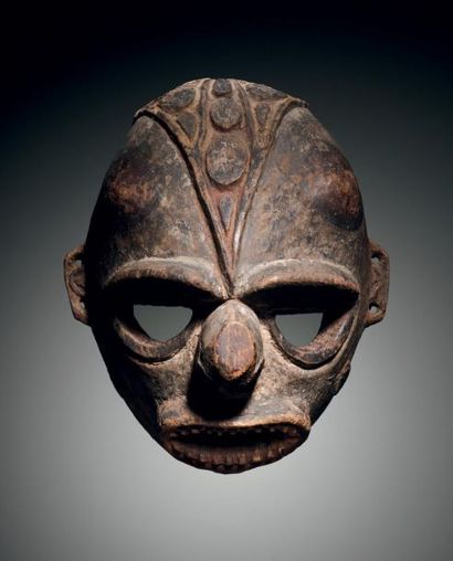 null ? Masque de la Yuat River, population Biwat, ou ‘masque Mundugomor', Sépik,...