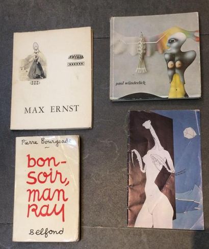 null [SURRÉALISME].
ERNST Max. LE NÉANT ET SON DOUBLE.
Paris, Jolas, 1968. In-8 carré,...