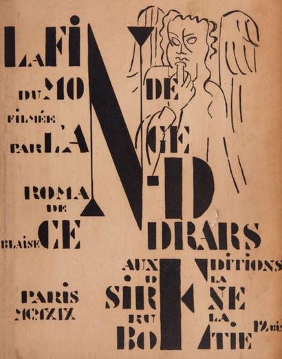 CENDRARS Blaise. LÉGER Fernand. LA FIN DU MONDE FILMÉE PAR L'ANGE N.-D. Paris, Editions...
