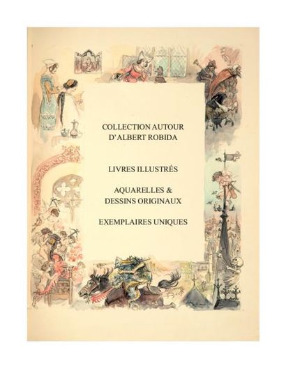 BALZAC (Honoré de) La Connestable. Conte imagé, gravé et enluminé par Albert Robida....