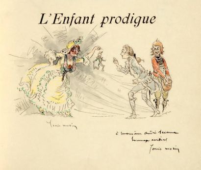 MORIN (Louis) L'Enfant prodigue. Préface de Maurice Montégut. Paris, Delagrave, s.d....
