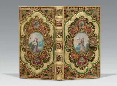 null RELIURE. - Ordinaire de la messe. Paris, Durand, 1756. In-16 (95 x 65 mm), veau...