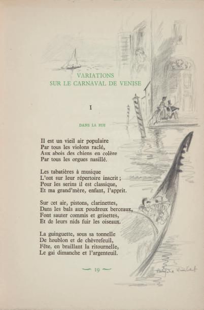 GAUTIER (Théophile). Émaux et camées. Paris, Éditions littéraires de France, s.d....