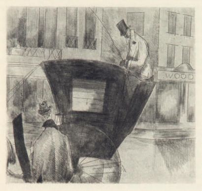 WILDE (OSCAR). Le Portrait de Dorian Gray. Société d'édition «Le Livre», 1928. In-4,...
