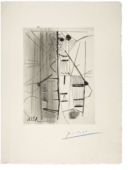 PICASSO Pablo LES MÉNINES ET LA VIE. Paris, Éditions Cercle d'Art, 1958. Grand in-4,...