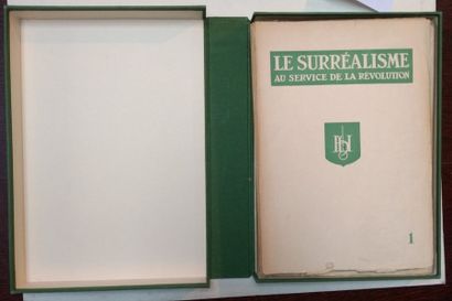 null REVUE. LE SURRÉALISME AU SERVICE DE LA RÉVOLUTION. Directeur André Breton, Paris,...