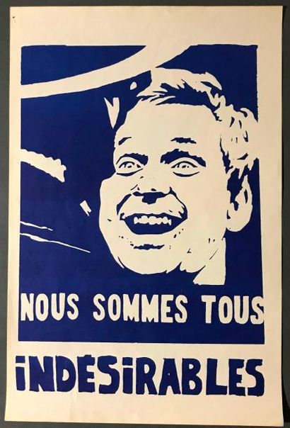 null Nous sommes tous indésirables

Affiche non-entoilée 

49 x 32,5 cm 

Pliures...