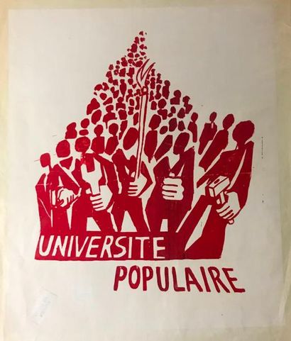 null Université populaire

Affiche entoilée 

Tampon Atelier Populaire - Ex Ecole...