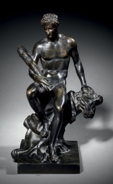 Clémence-Sophie de Sermézy (1767-1850), d'après Hercule
Bronze à patine brune
H.:...