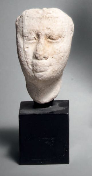 null Modèle de sculpteur représentant le visage d'un roi.
Stuc
Usure de la surface
Égypte,...