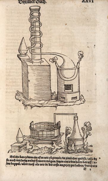 RYFF (Walther Hermann) Das New Gross Distillier Buch, Wolgegründter Künstlicher Distillation....