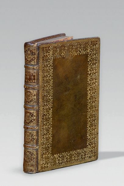 SAINT GELAIS (Mellin de) Oeuvres poétiques. Lyon, Antoine de Harsy, 1574. In-8, maroquin...