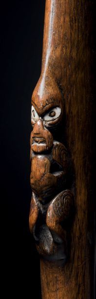 null ? Massue courte wahaika, Maori Kawerau, Nouvelle-Zélande
Époque: XVIIIe-XIXe...