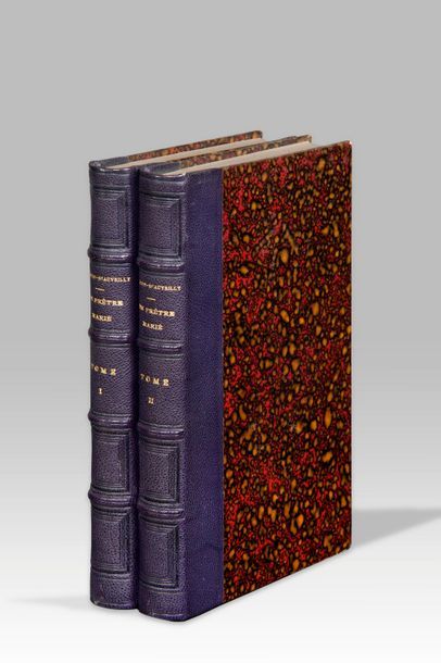 BARBEY D'AUREVILLY (Jules). Un Prêtre marié. Paris, Achille Faure, 1865. 2 volumes...