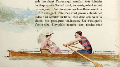 MAUPASSANT (Guy de). Contes choisis. Paris, Société des bibliophiles contemporains,...