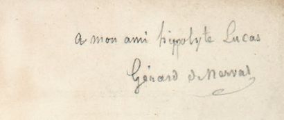 NERVAL (Gérard de). Petits châteaux de Bohême. Prose et poésie. Paris, Eugène Didier,...