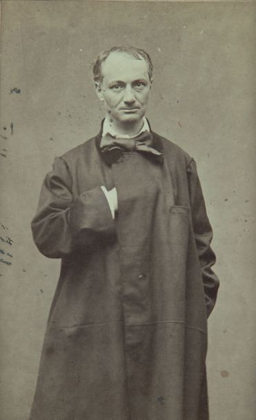 null [BAUDELAIRE (Charles)] - CARJAT (Étienne). Portrait de Charles Baudelaire. [1861-1862]....
