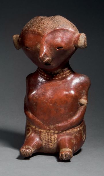 null FEMME ASSISE CULTURE NAYARIT, TYPE CHINESCO, MEXIQUE OCCIDENTAL PROTOCLASSIQUE,...