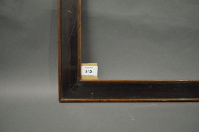 null CADRE À CASSETTA en bois teinté.
Espagne, XIXe siècle.
31 x 41,8 cm - Profil:...