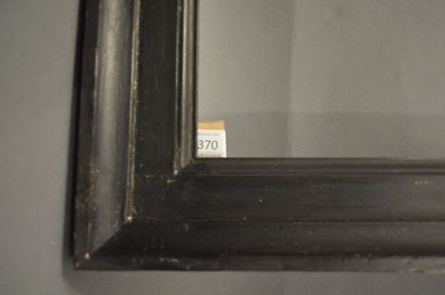 null CADRE en bois mouluré et noirci.
XVIIIe siècle.
83,5 x 97,5 cm - Profil: 7 ...