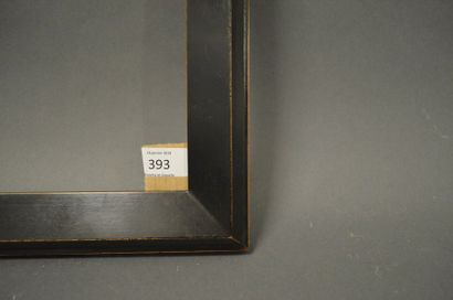 null CADRE en bois mouluré et noirci.
Italie, circa 1930.
28,3 x 38,7 cm - Profil:...