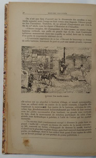 BOULANGERIE. — MOREL (Ambroise) Histoire illustrée de la boulangerie en France. Paris,...